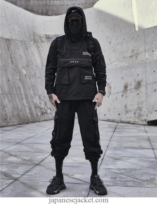 Tactical Cargo Techwear Japan Streetwear Jacket 10