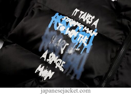 Parka Happy Graffiti Print Harajuku Japan Streetwear Jacket 16