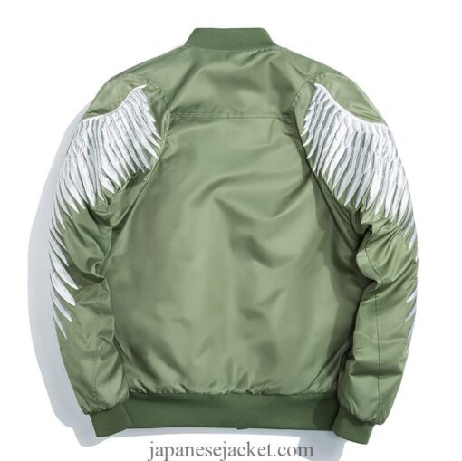 Double Wings Embroidered Sukajan Souvenir Jacket (Many Colors) 5