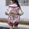 Two Side Tiger Mountain Embroidered Sukajan Souvenir Jacket [Reversible] 8
