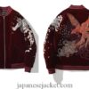 Legendary Creatures Tiger Turtle Dragon Phoenix Embroidered Sukajan Souvenir Jacket 11