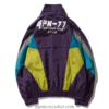 Harajuku Hip Hop Loose Retro Color Block Track Japanese Streetwear Jacket 2