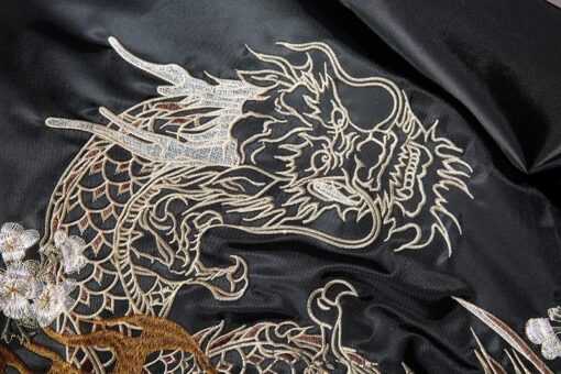 Fearless Fiery Dragon Embroidered Sukajan Souvenir Jacket 6
