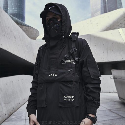 Tactical Cargo Techwear Japan Streetwear Jacket 3