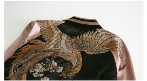 Embroidered Flying Phoenix Women Sukajan Japan Jacket 2