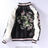 Embroidered Cherry Blossom Women Sukajan Japan Jacket [Reversible] 6