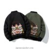 Embroidered Chinese Roaring Qilin Sukajan Japanese Jacket (Black, Green) 3